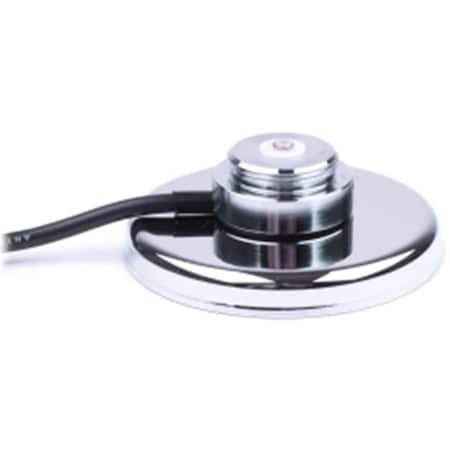 Skilledpower 3.25 in. & 12 ft. Nmo Magnet Mount with Coax Cable & Mini UHF Connector, Chrome SK2539489